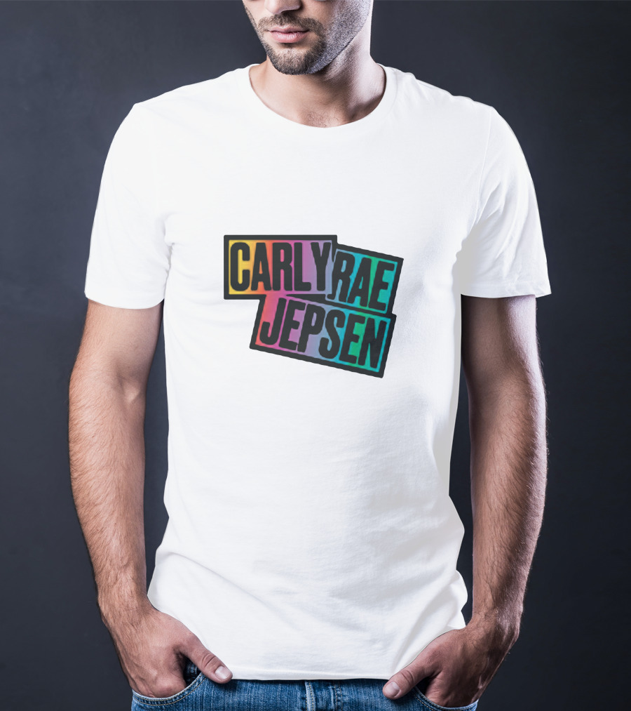 Carly Rae Jepsen Rainbow Merch T-Shirt