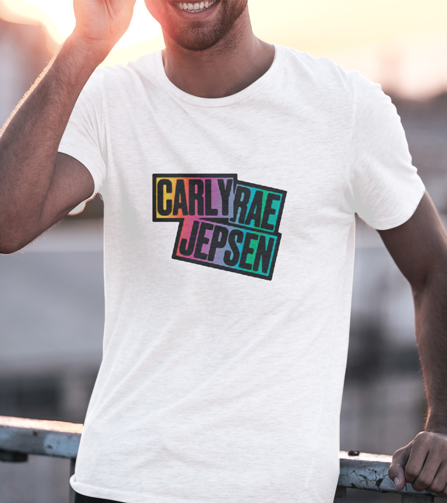 Carly Rae Jepsen Rainbow Merch T-Shirt