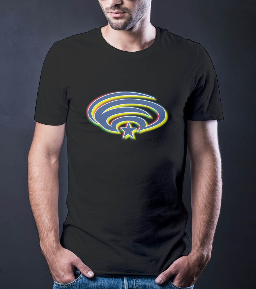 Wondercon Colorful Spiral Star T-Shirt
