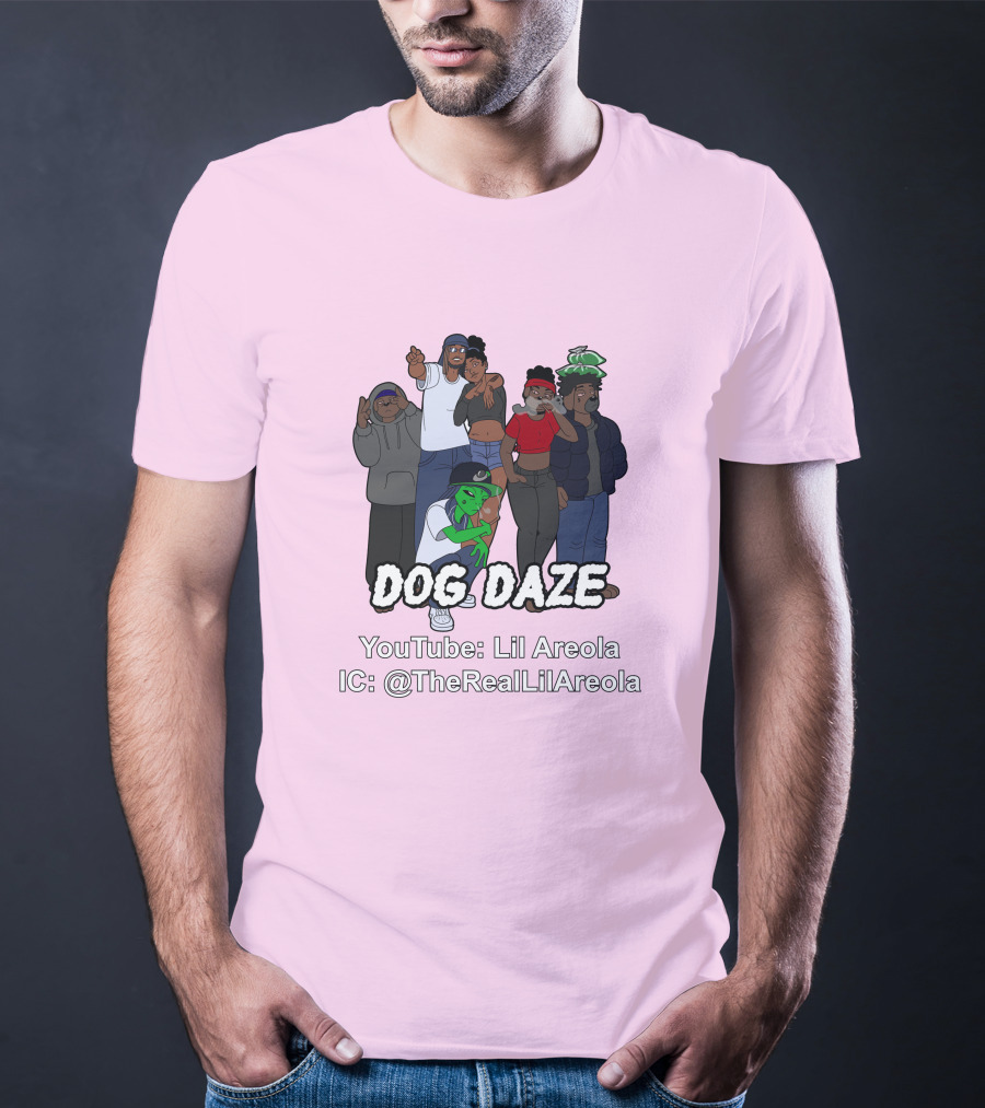 Dog Daze YouTube Lil Areola IC @TheRealLilAreola T-Shirt