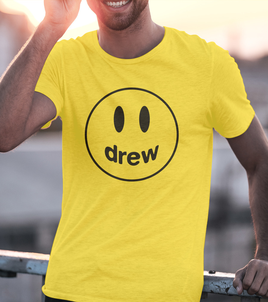 Drew House Yellow Smiley Face T-Shirt