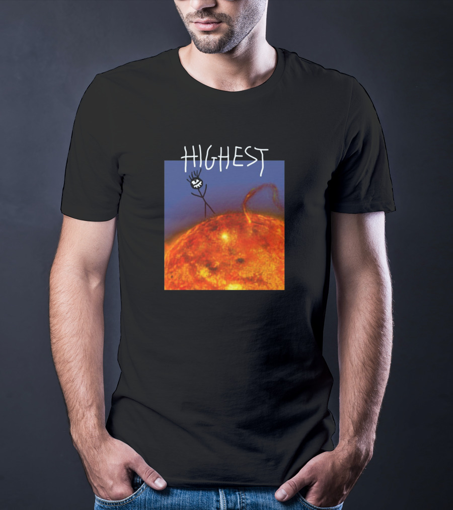 Travis Scott Highest Sun Stick Figure T-Shirt