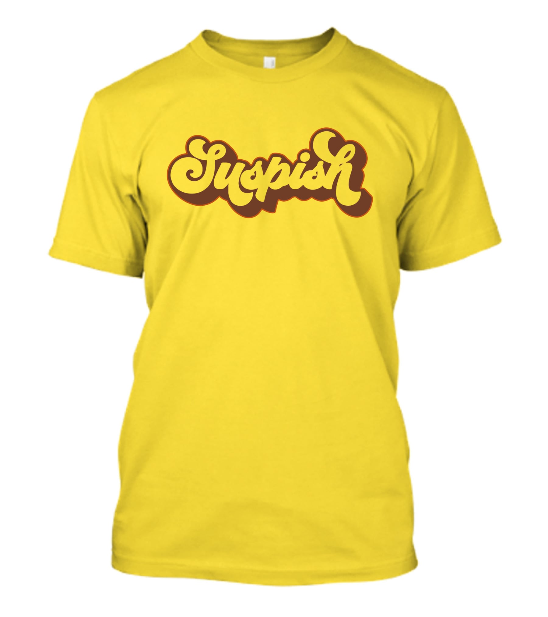 Merchlabs Suspish Stylized Text T-Shirt