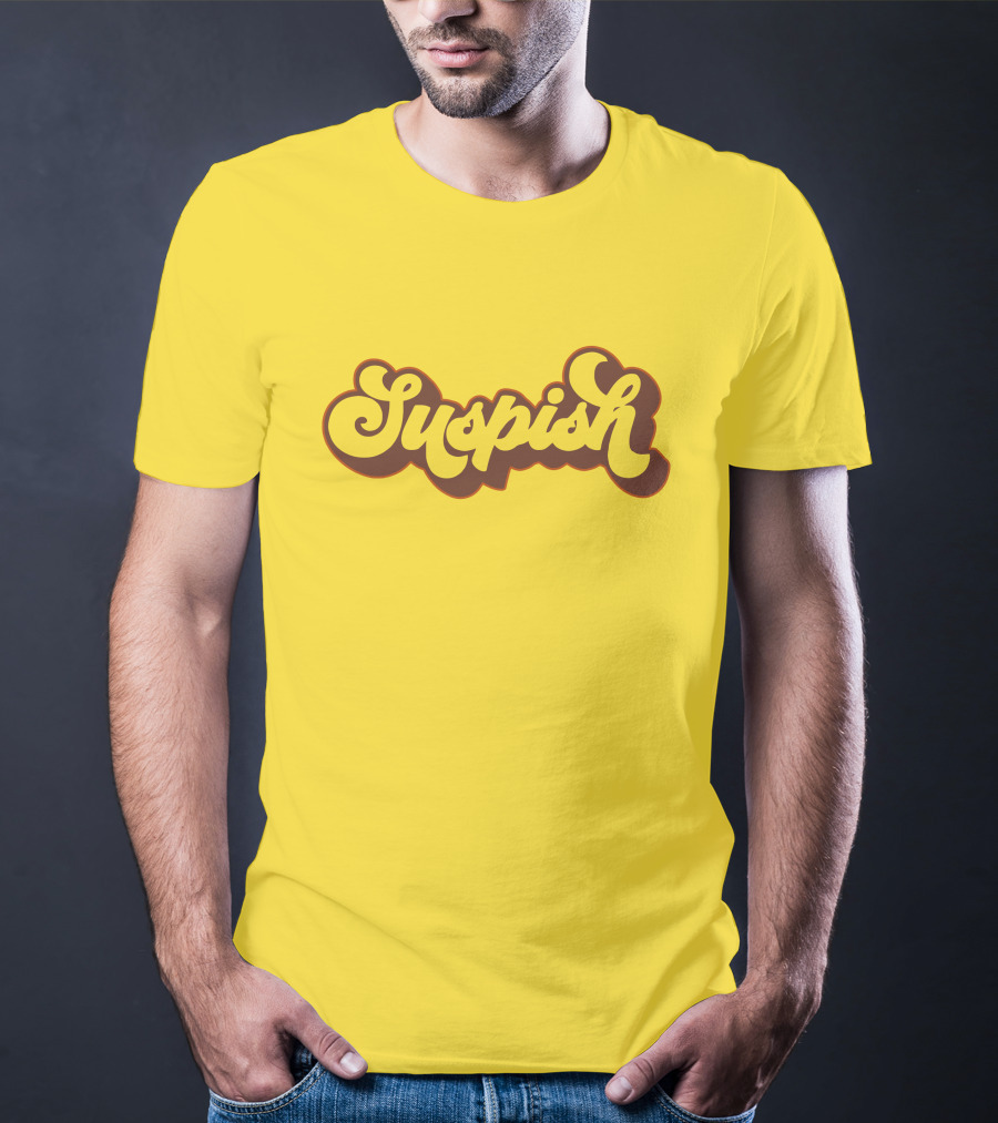 Merchlabs Suspish Stylized Text T-Shirt