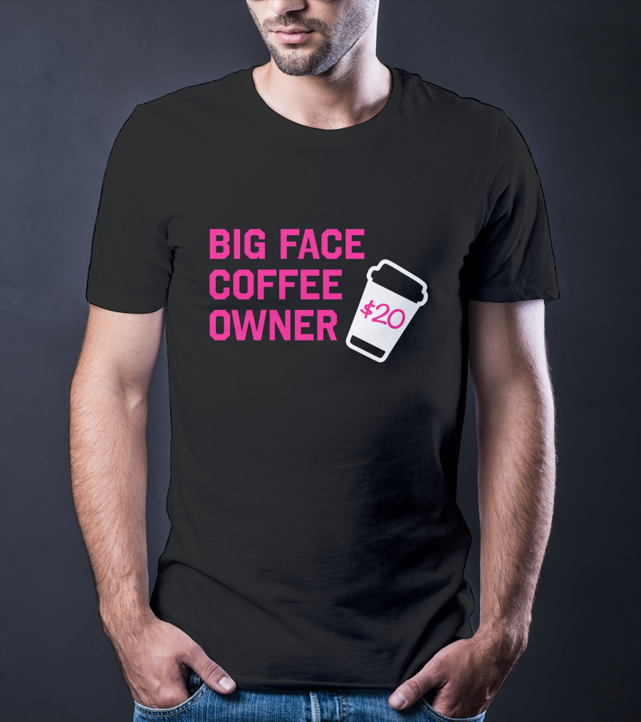 Big Face Coffee Owner $20 Miami Heat UK T-Shirt