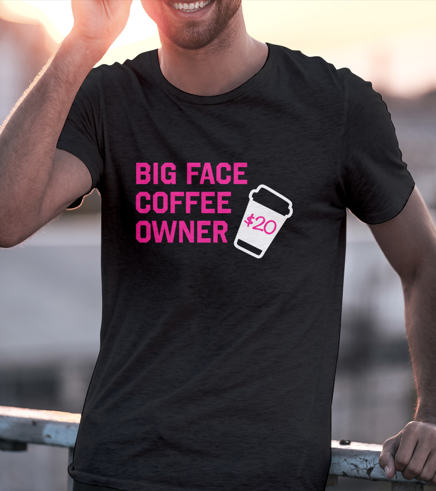 Big Face Coffee Owner $20 Miami Heat UK T-Shirt