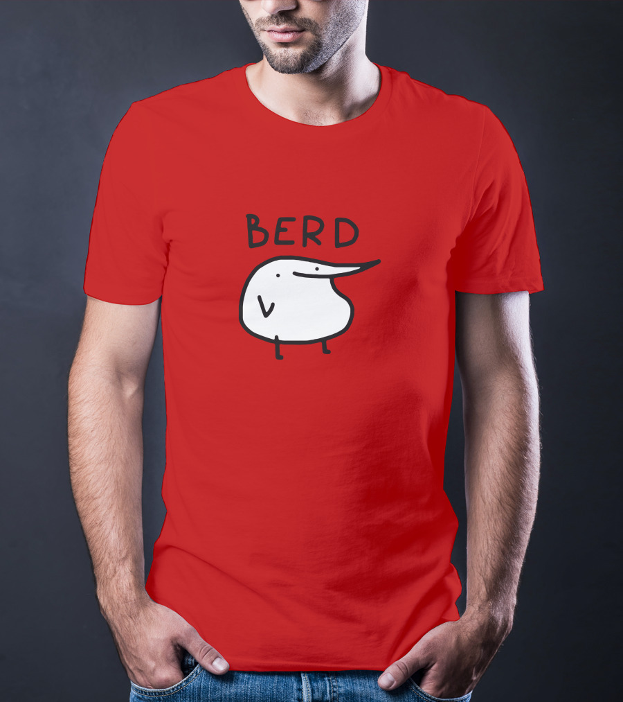 Berd Meme Cartoon Character T-Shirt