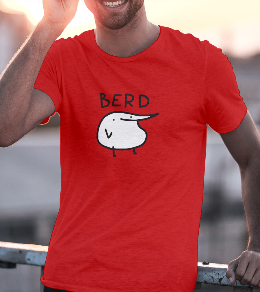 Berd Meme Cartoon Character T-Shirt