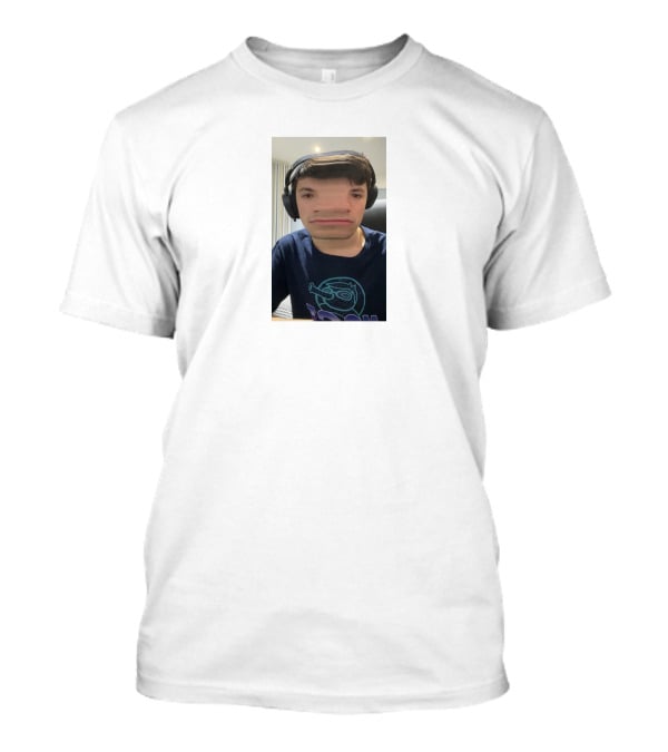 Georgenotfound Merch Grog Frog Humor Distorted Face T-Shirt