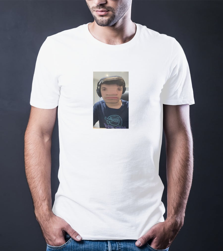 Georgenotfound Merch Grog Frog Humor Distorted Face T-Shirt
