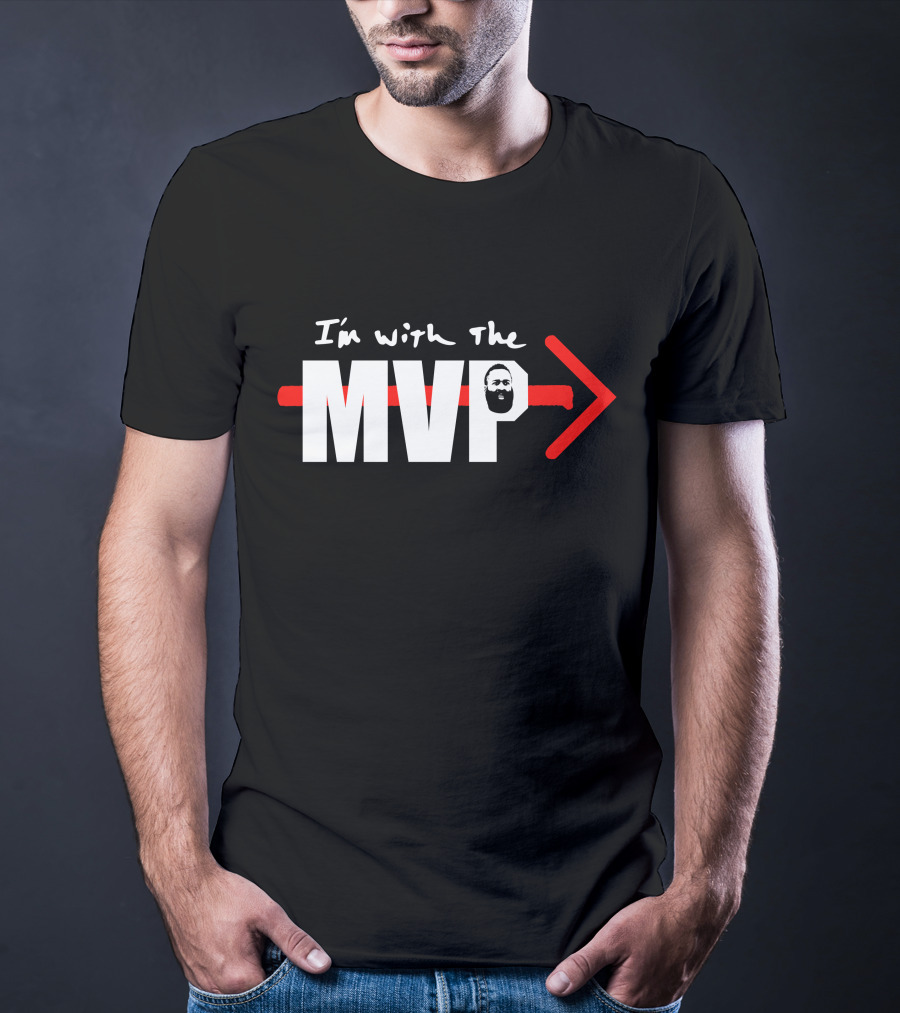 I'm With The MVP J Tucker Arrow T-Shirt