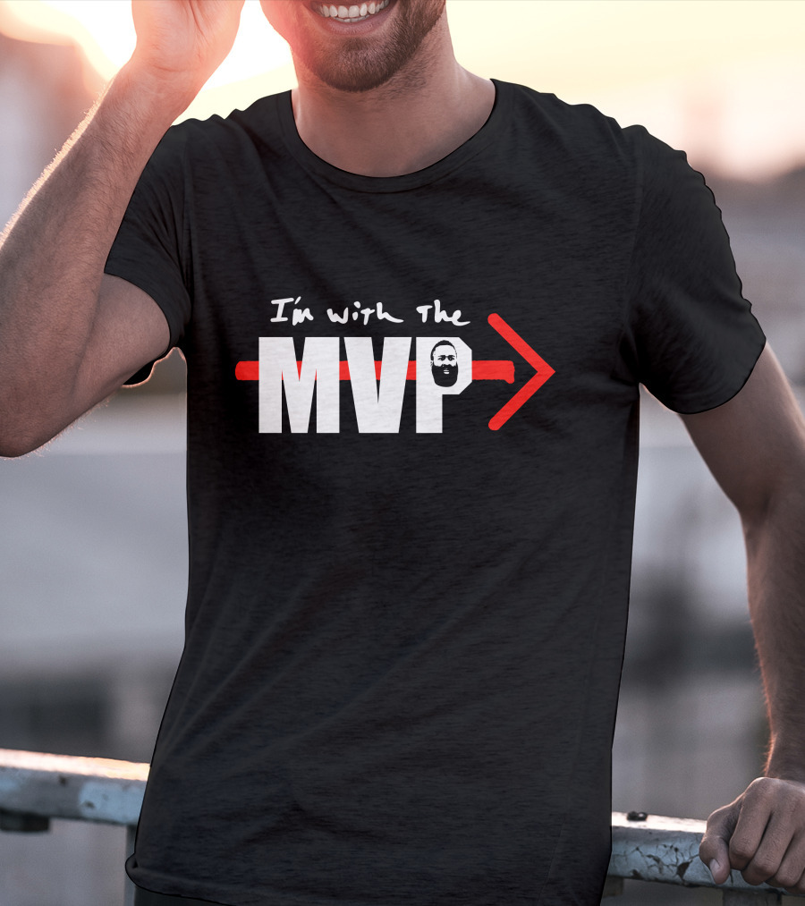I'm With The MVP J Tucker Arrow T-Shirt