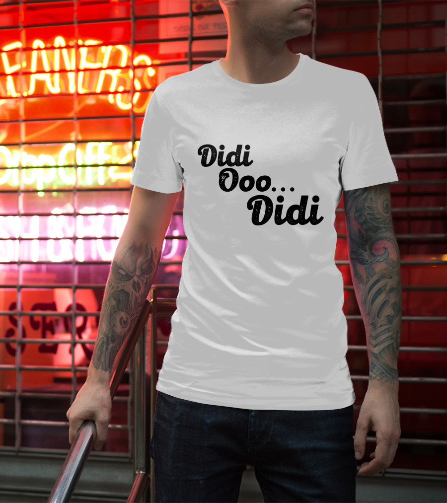 Bhaiya Didi Ooo Didi Text Phrase T-Shirt