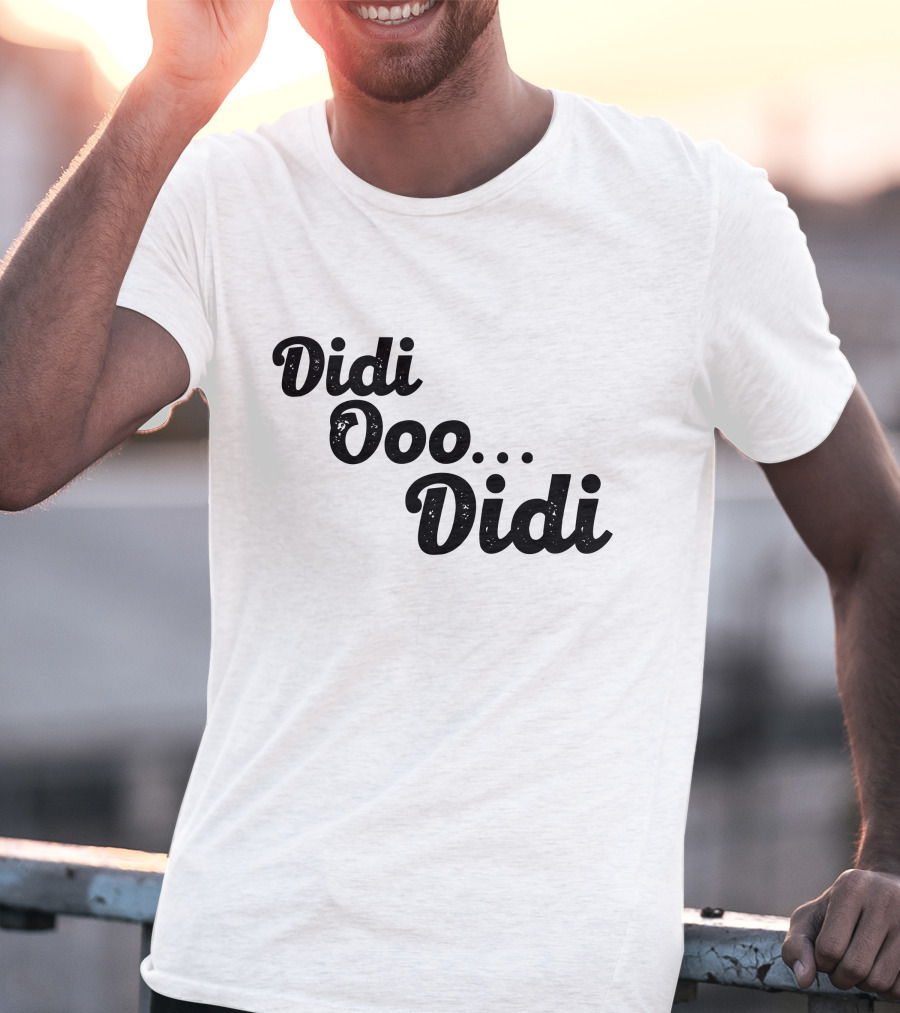 Bhaiya Didi Ooo Didi Text Phrase T-Shirt