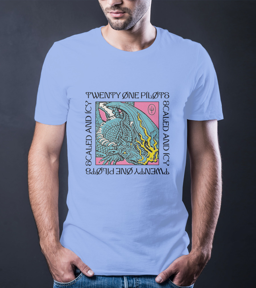 Twenty One Pilots Scaled And Icy Dragon T-Shirt