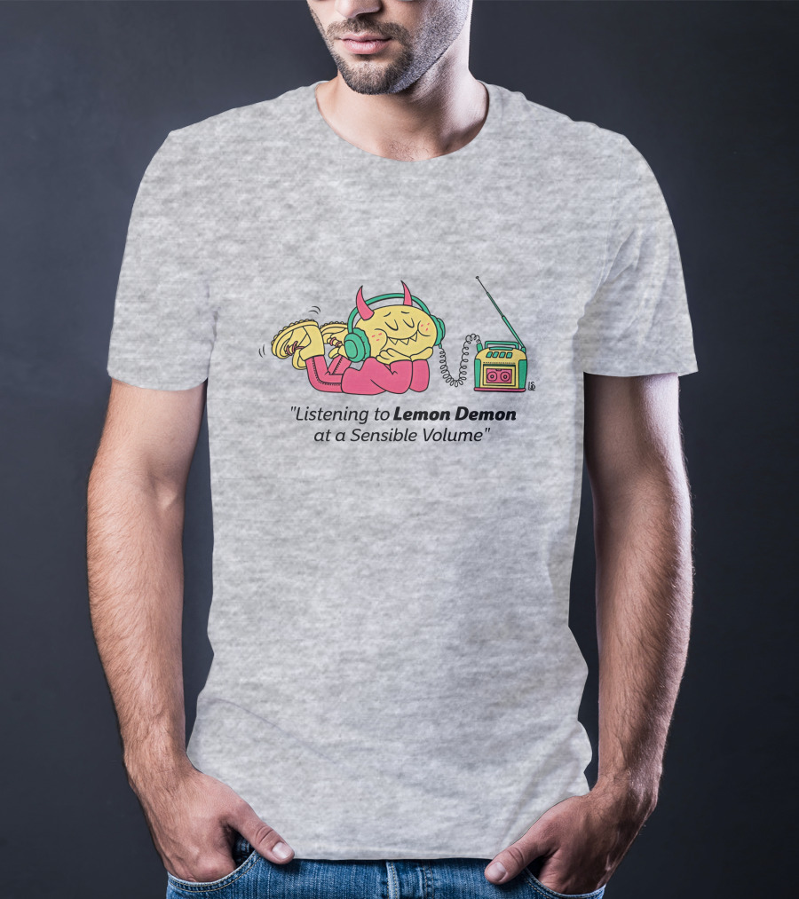 Listening To Lemon Demon At A Sensible Volume T-Shirt