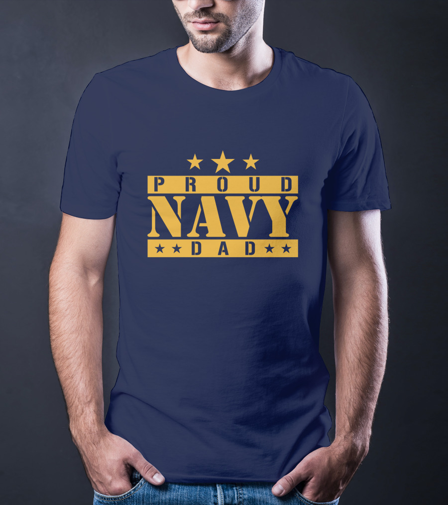 Proud Navy Dad Justmeagain34 T-Shirt