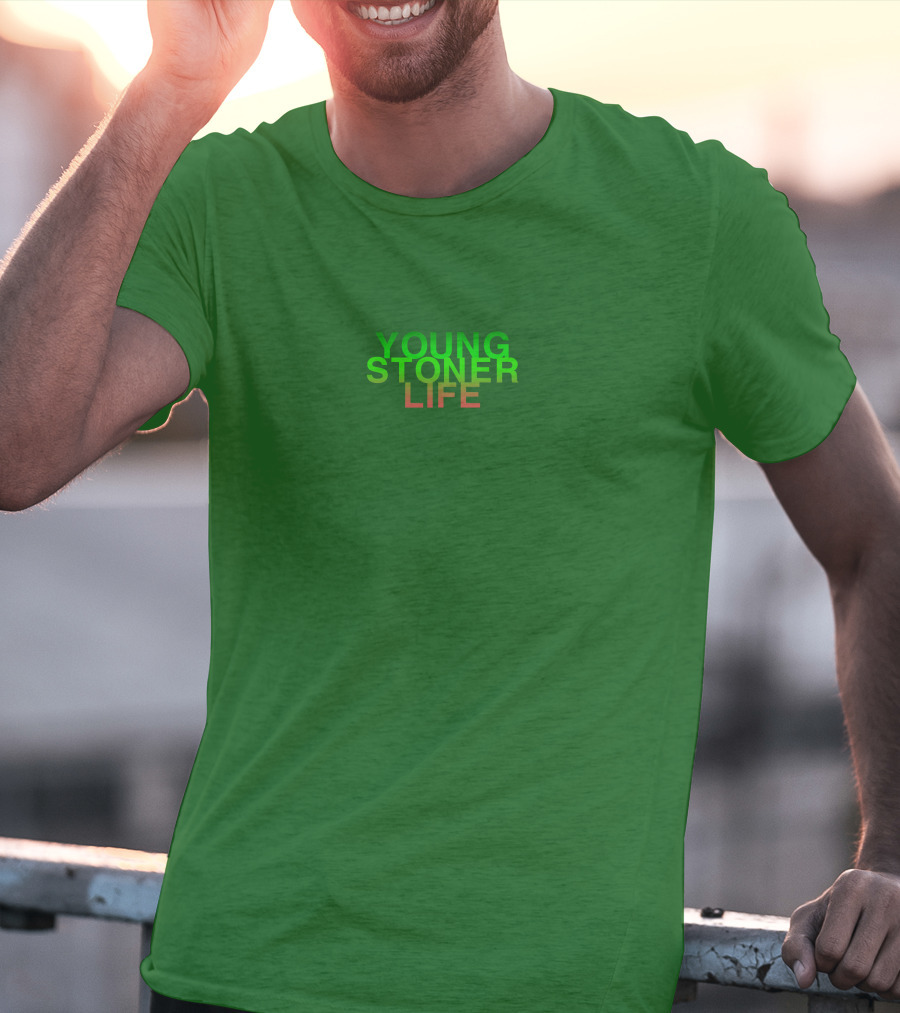 Young Stoner Life Slime Language Merch T-Shirt