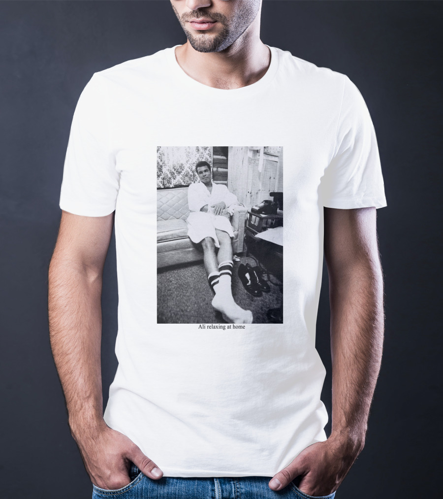 Muhammad Ali Relaxing At Home T-Shirt