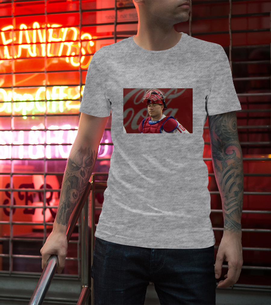 Realmuto On Eye Roll It Was Terrible Timing Coca-Cola Catcher Moment T-Shirt