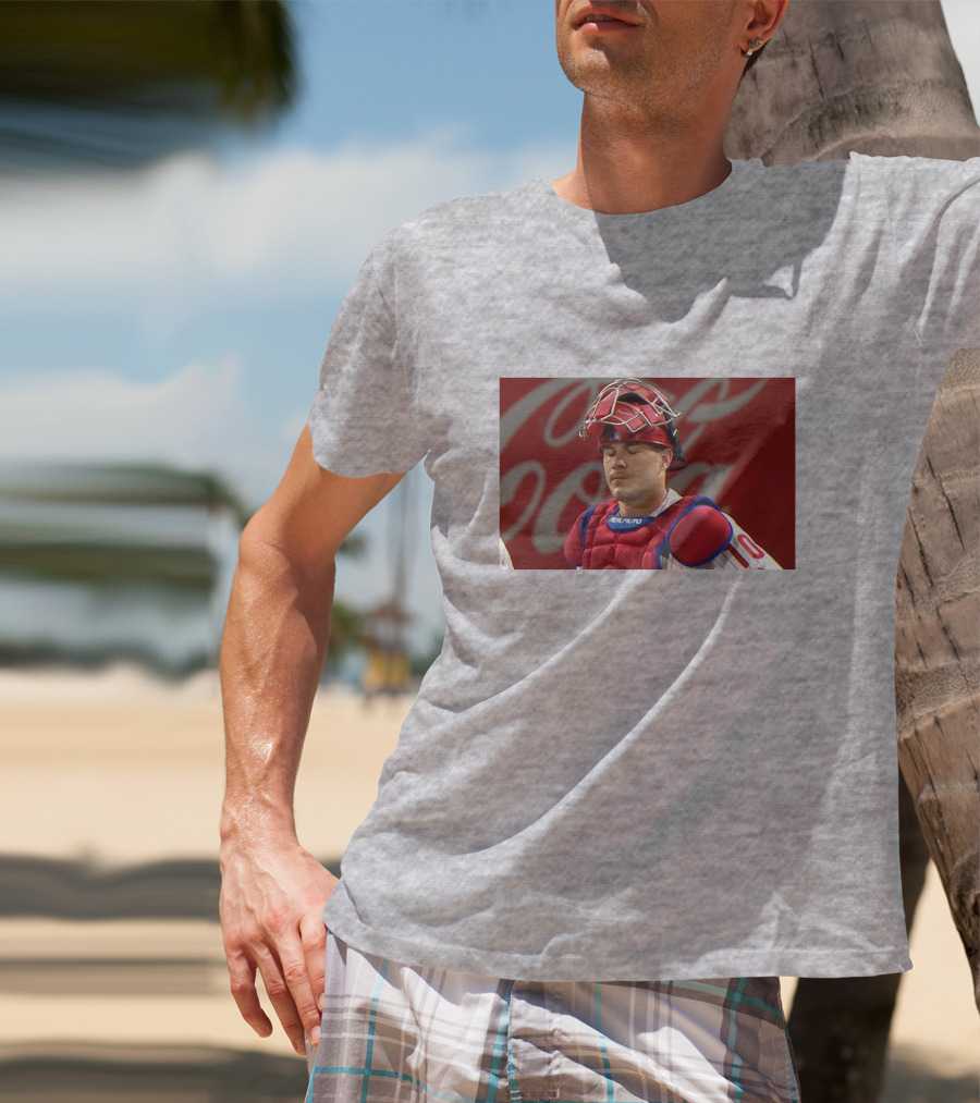 Realmuto On Eye Roll It Was Terrible Timing Coca-Cola Catcher Moment T-Shirt