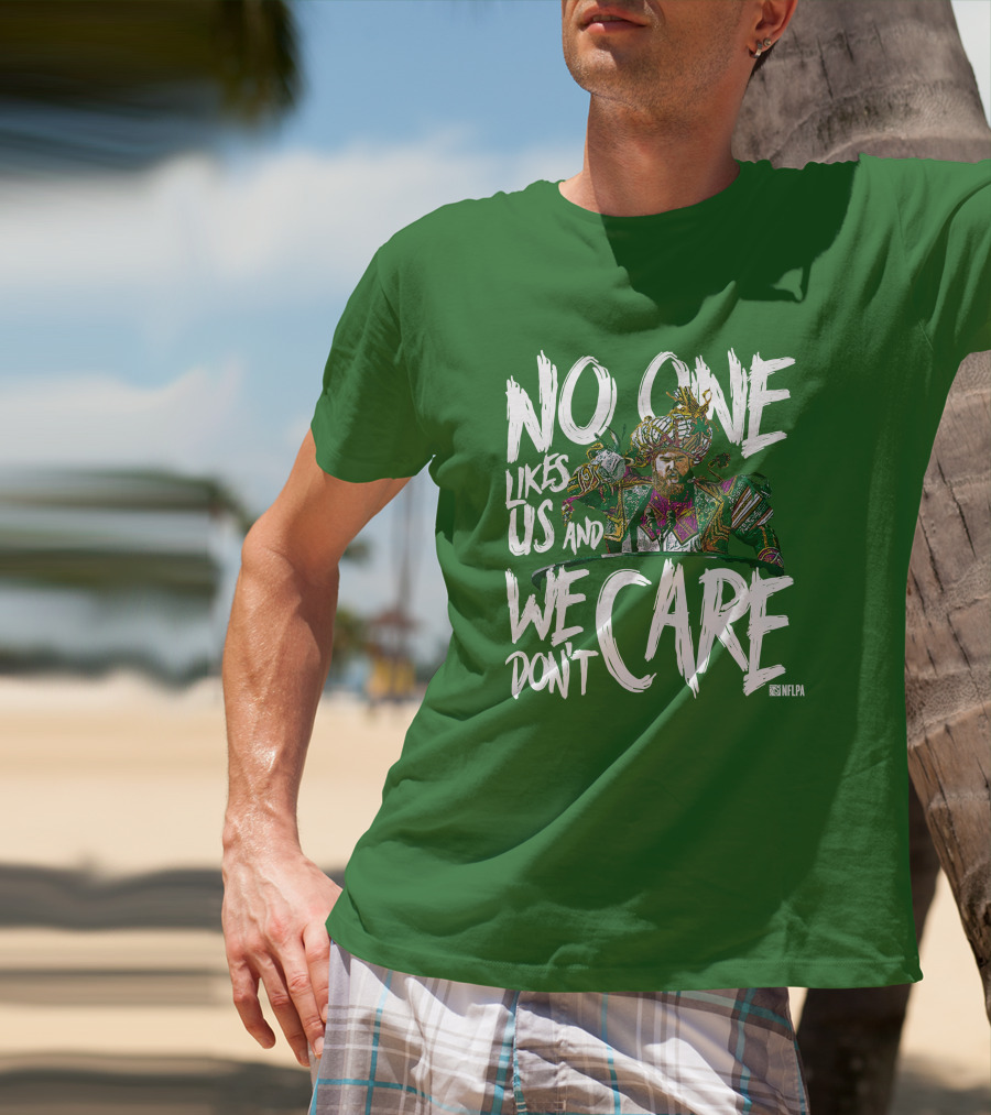 No One Likes Us And We Don't Care Jason Kelce NFLPA T-Shirt