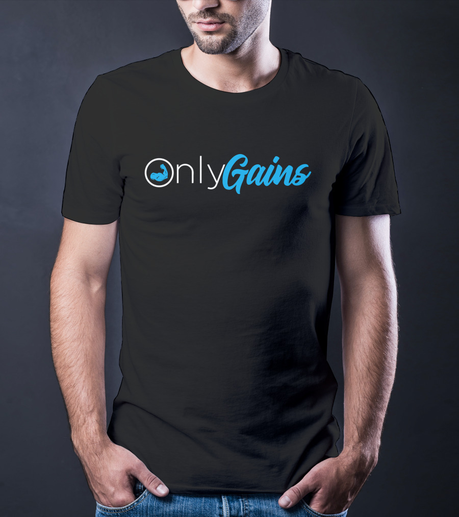 Dom Mazzetti Only Gains Merch Muscular Arm T-Shirt