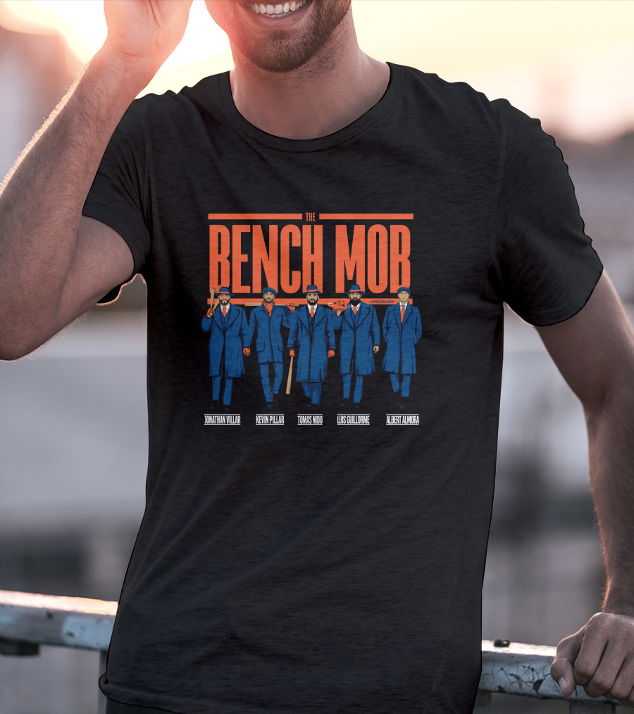The Bench Mob Kevin Pillar Jonathan Villar Tomas Nido Luis Guillorme Albert Almora T-Shirt