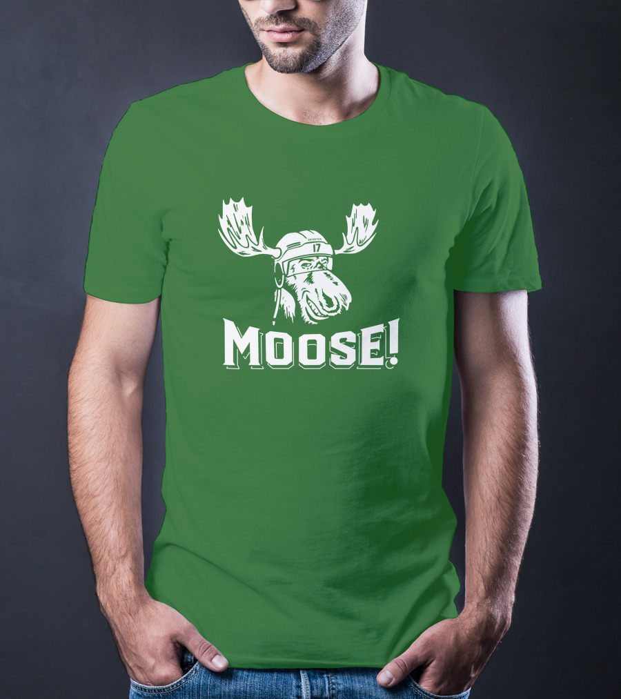 Moose 17 Hockey Player Kirill T-Shirt