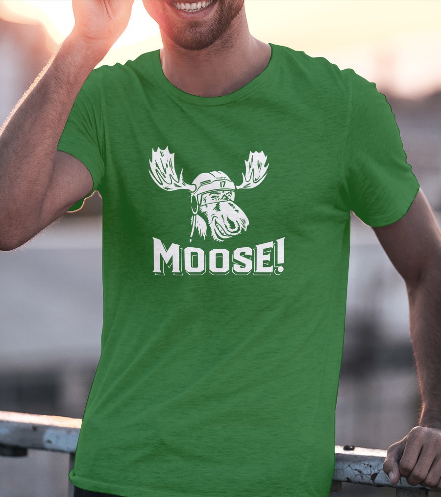 Moose 17 Hockey Player Kirill T-Shirt
