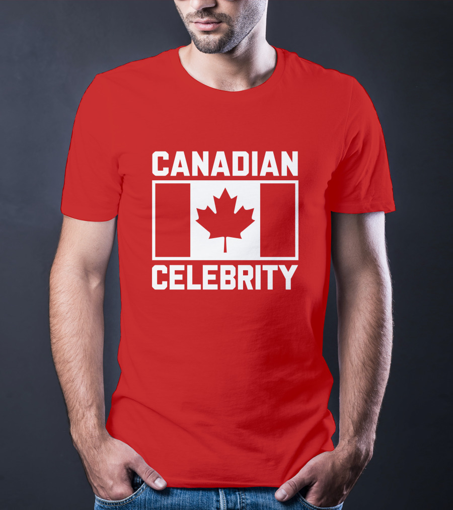 Canadian Celebrity Maple Leaf Flag Holy Elle T-Shirt