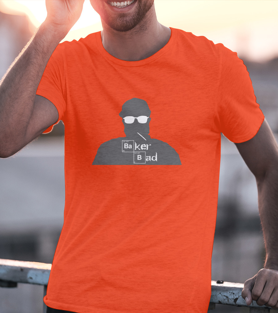 Apollohou Merch Baker Bad Dinn Mann Breaking Bad Inspired Walter T-Shirt