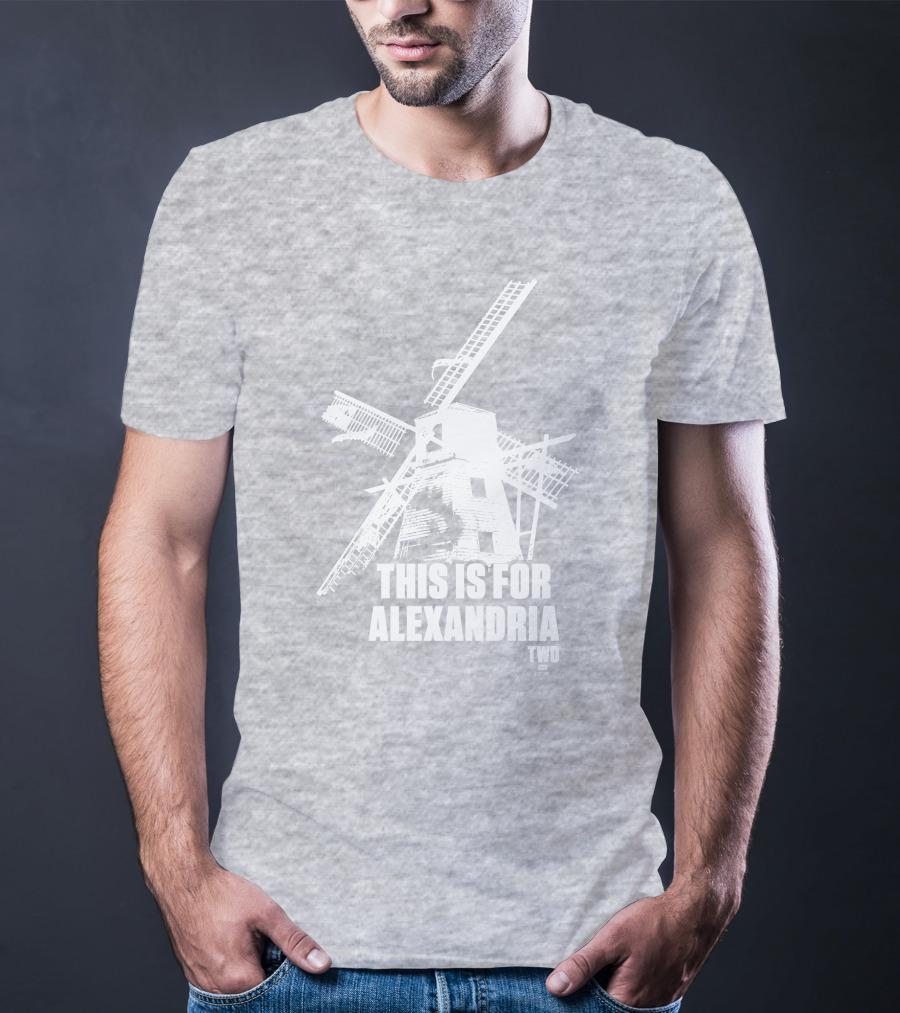 The Walking Dead TWD This Is For Alexandria Windmill T-Shirt