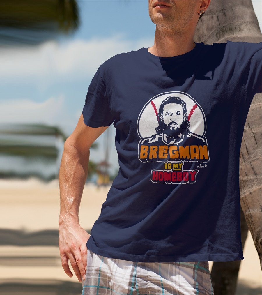 Bregman Is My Homeboy Baseball Graphic BreakingT Monstarjplayers T-Shirt