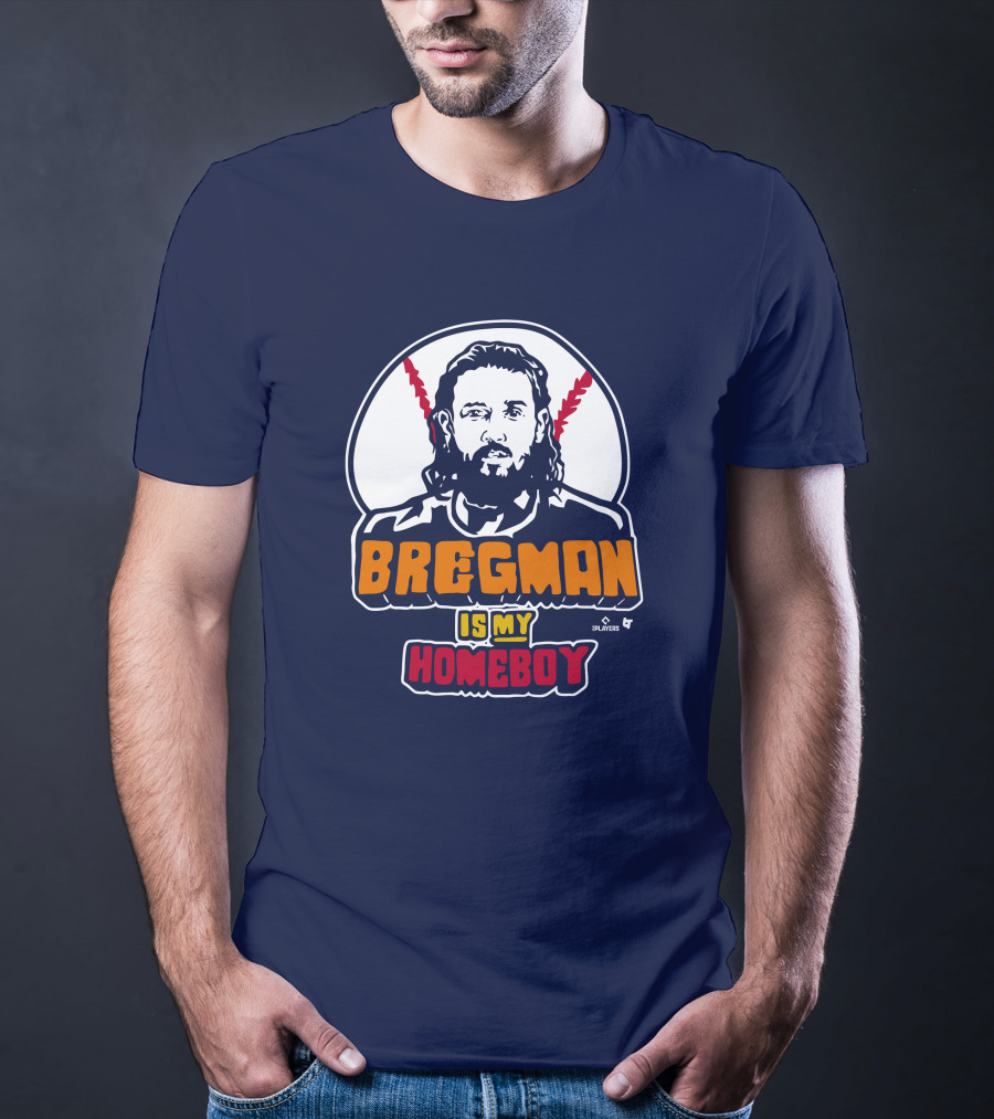 Bregman Is My Homeboy Baseball Graphic BreakingT Monstarjplayers T-Shirt