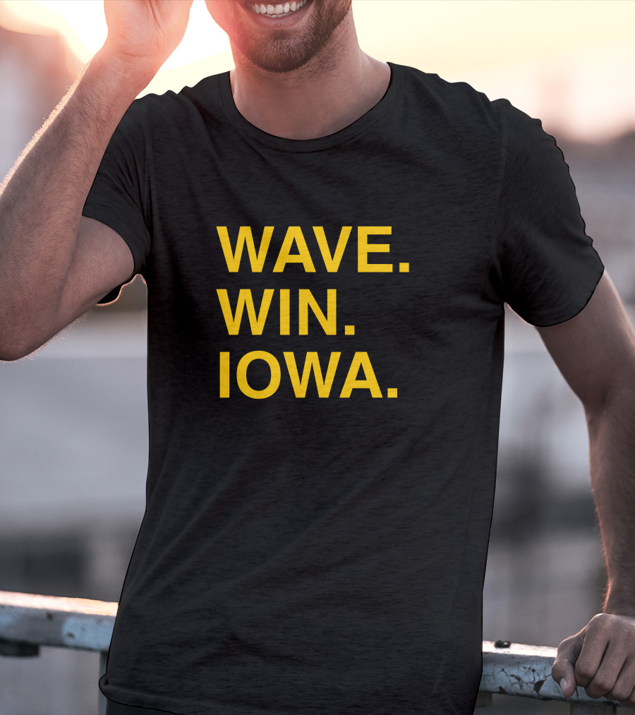 Obviousshirts Wave Win Iowa Cody Hills T-Shirt