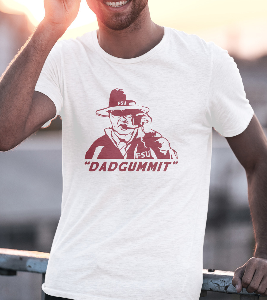 Homefiel Merch FSU Bobby Bowden Dadgummit T-Shirt