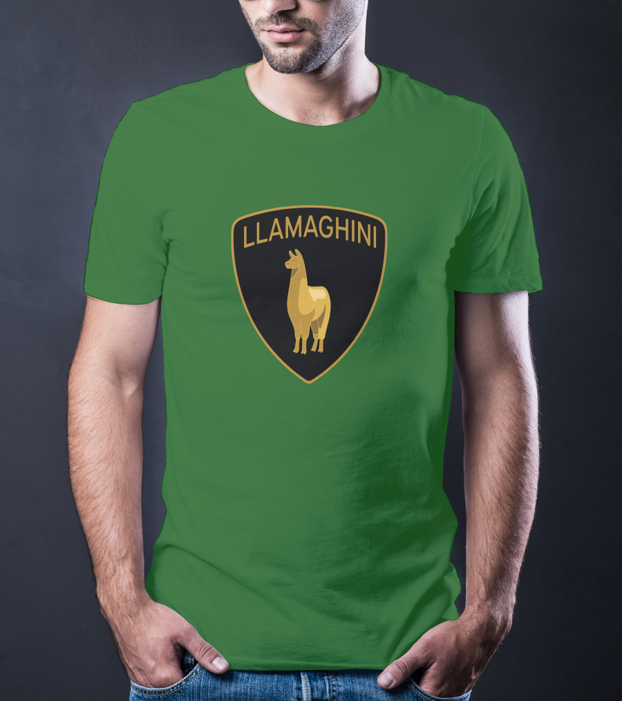 Llamaghini III Blipshift Shea Adam Emblem T-Shirt