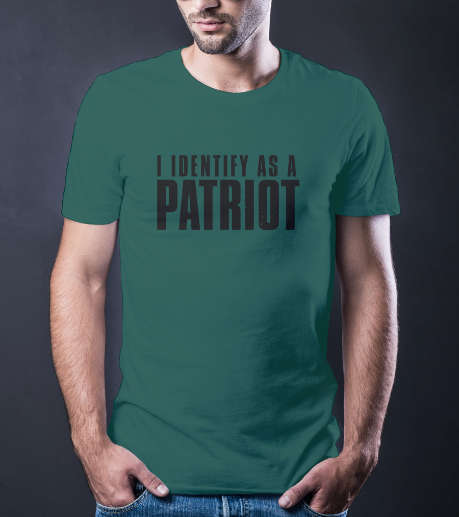 Patriot Crew Merch I Identify As A Patriot T-Shirt