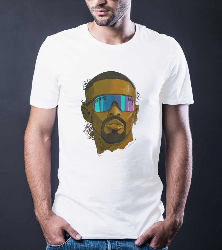 Jalen Hurts Painted Sunglasses T-Shirt