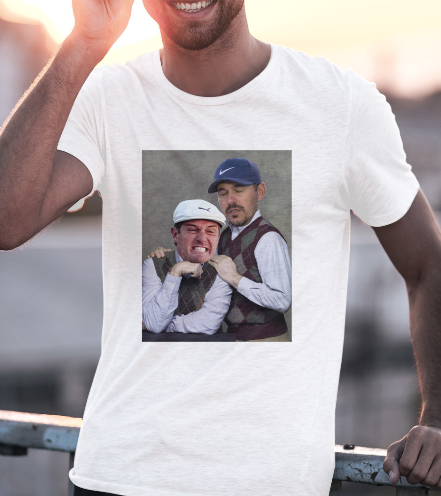 Justin Thomas Bryson Brooks Step Brothers Golf T-Shirt