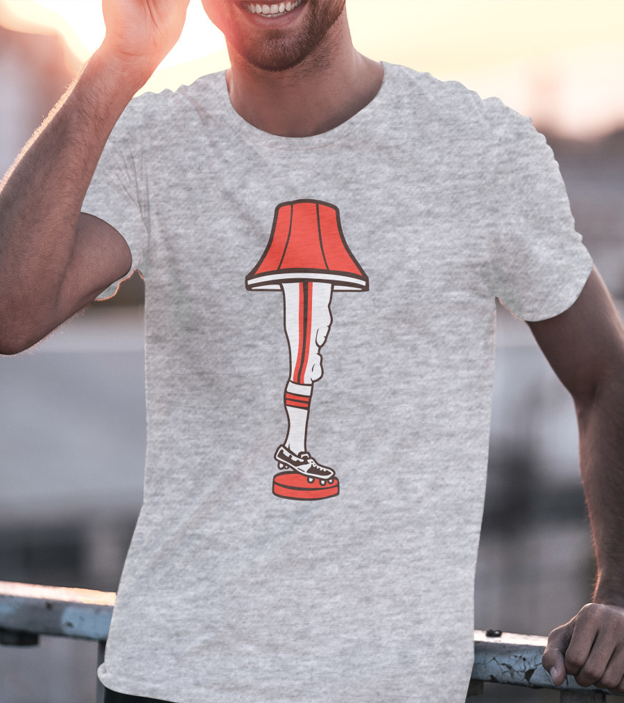 Jimmy Haslam WeBleedOhio Cleveland Football Leg Lamp T-Shirt