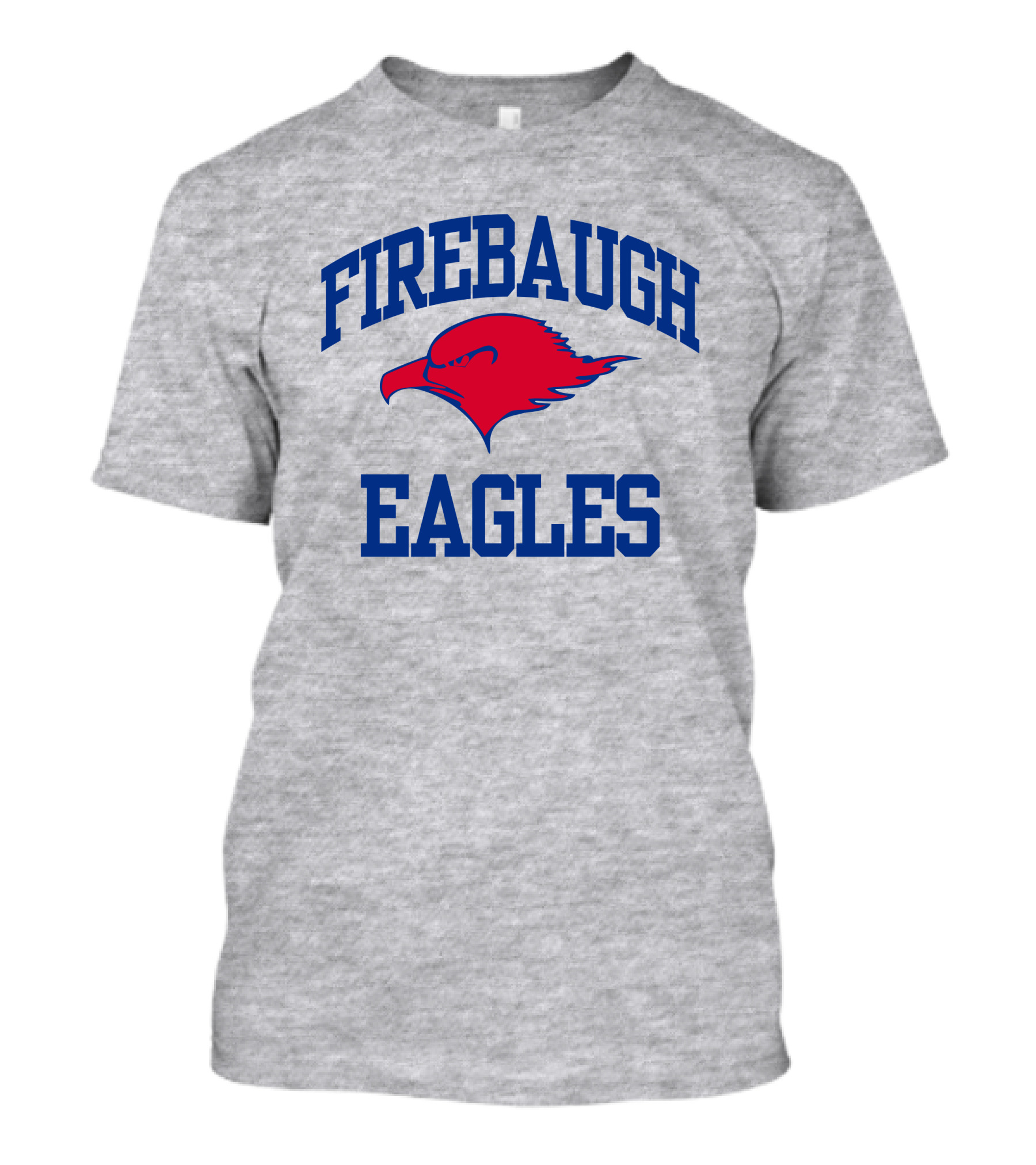 Josh Allen Firebaugh Eagles Buffalo Bills Red Blue Text T-Shirt