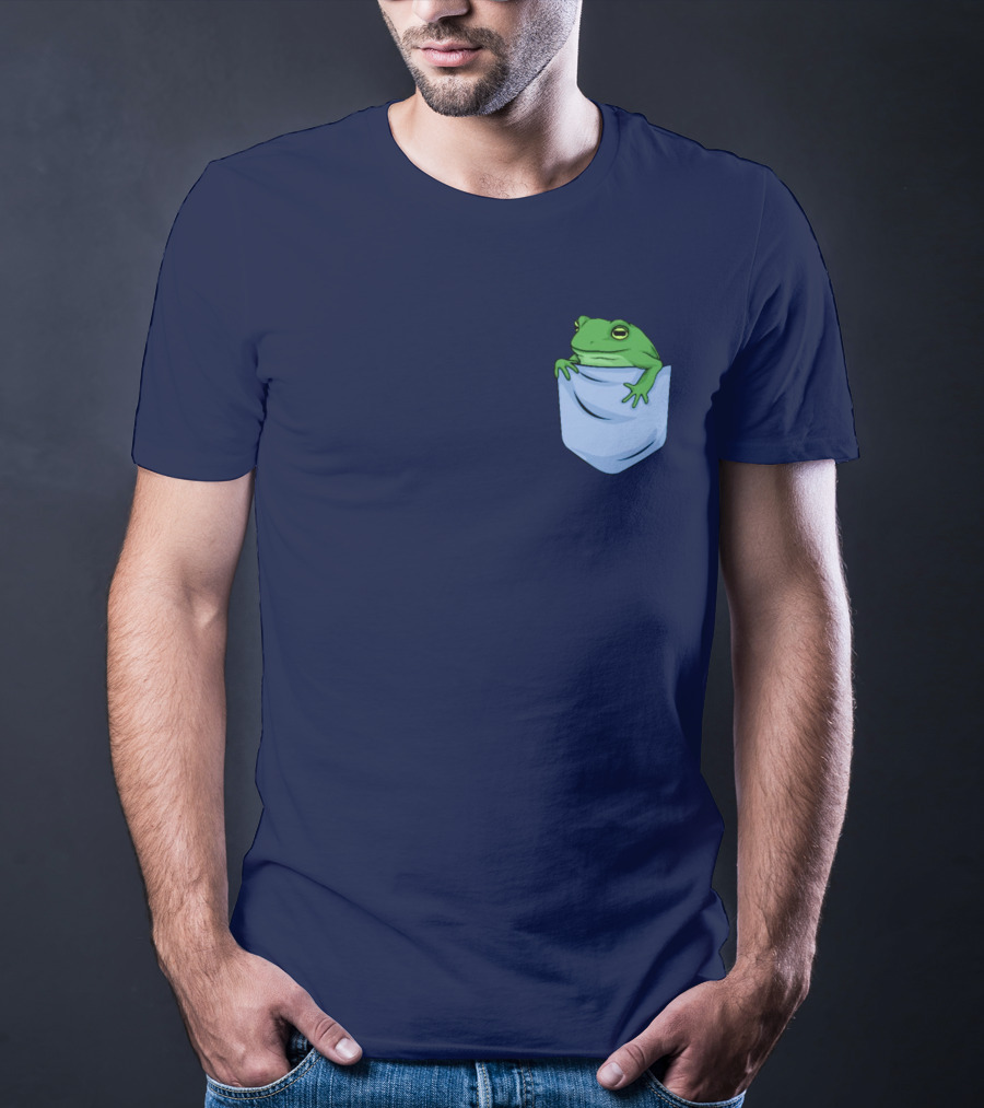 Jenna Lynn Meowri Frog In Pocket T-Shirt