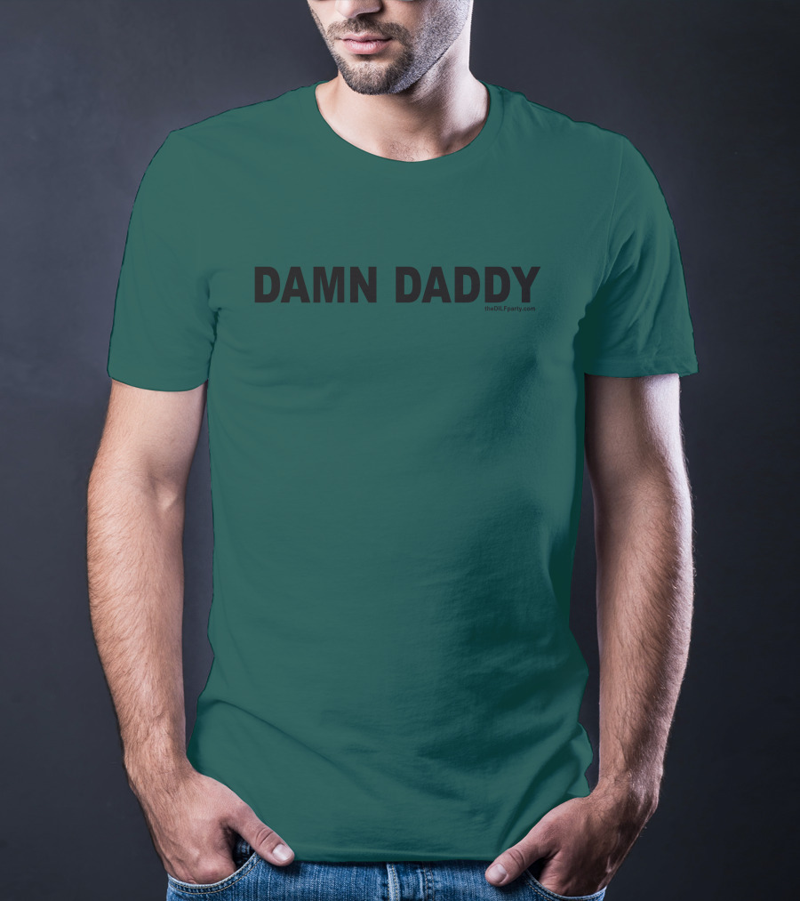 Ritshuu Damn Daddy TheDILFparty.com Merch T-Shirt