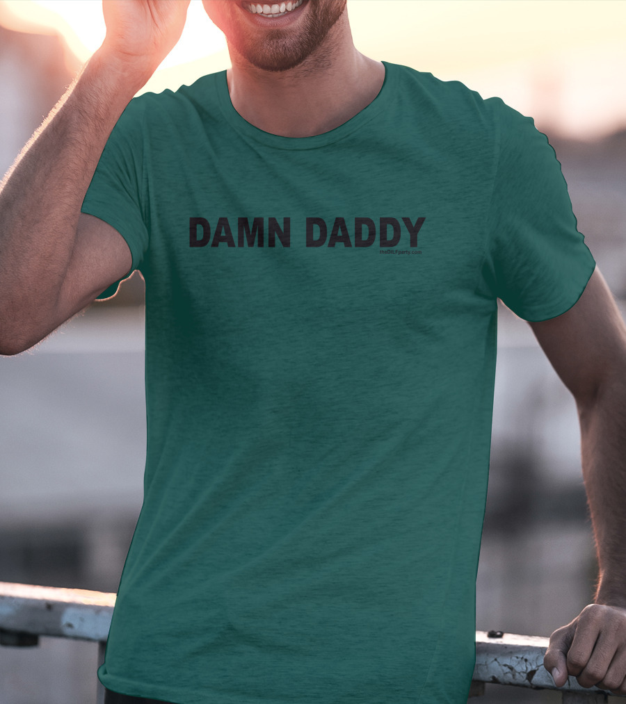 Ritshuu Damn Daddy TheDILFparty.com Merch T-Shirt