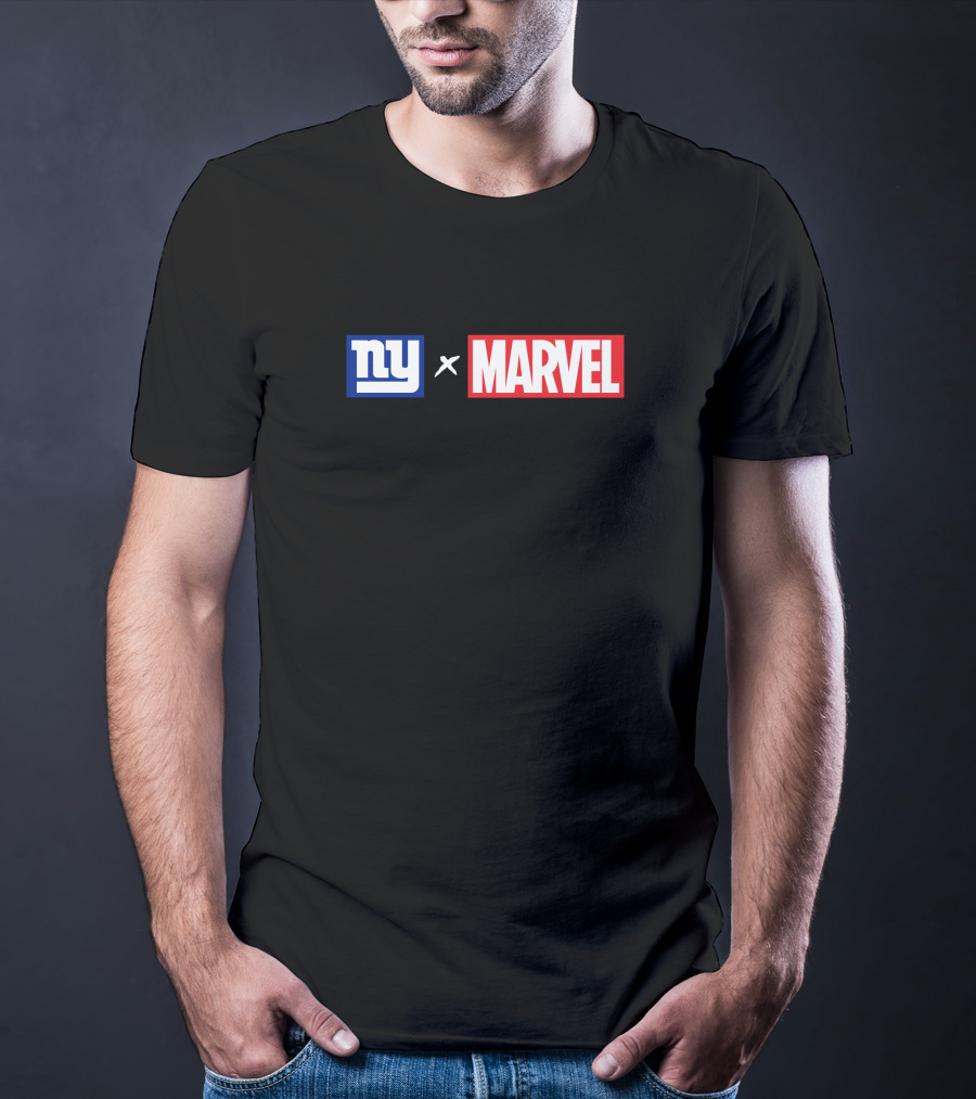 Logan Ryan New York Giants NY X Marvel Collaboration T-Shirt