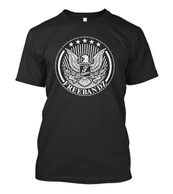 Freebandz Merch Emblem Eagle Stars T-Shirt