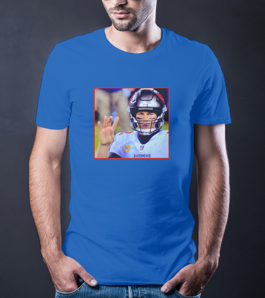 Tom Brady Blunder Tampa Bay Buccaneers Football Quarterback T-Shirt