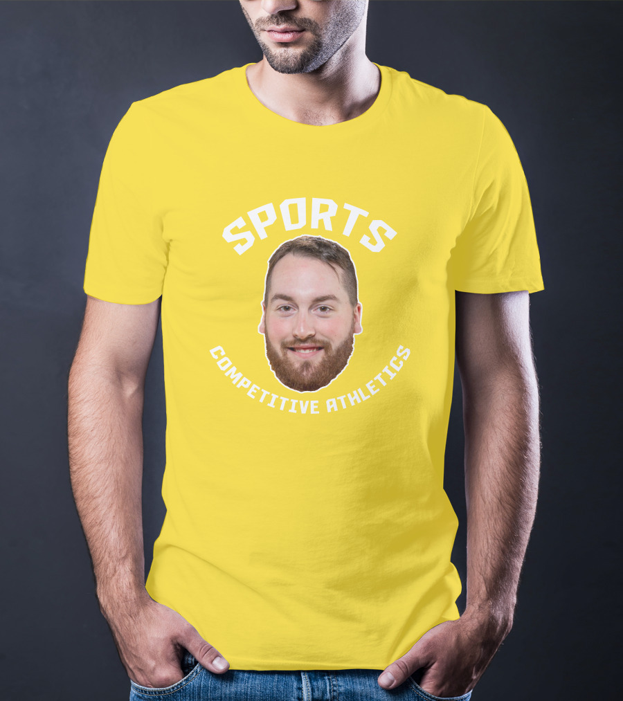 Connor Ingram Sports Competitive Athletics Beard T-Shirt